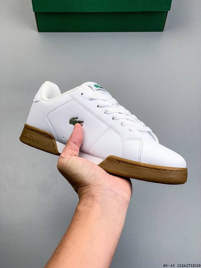 Lacoste Carnaby Cup Soft Leather Non-Slip Durable Casual Shoes 1226271D20