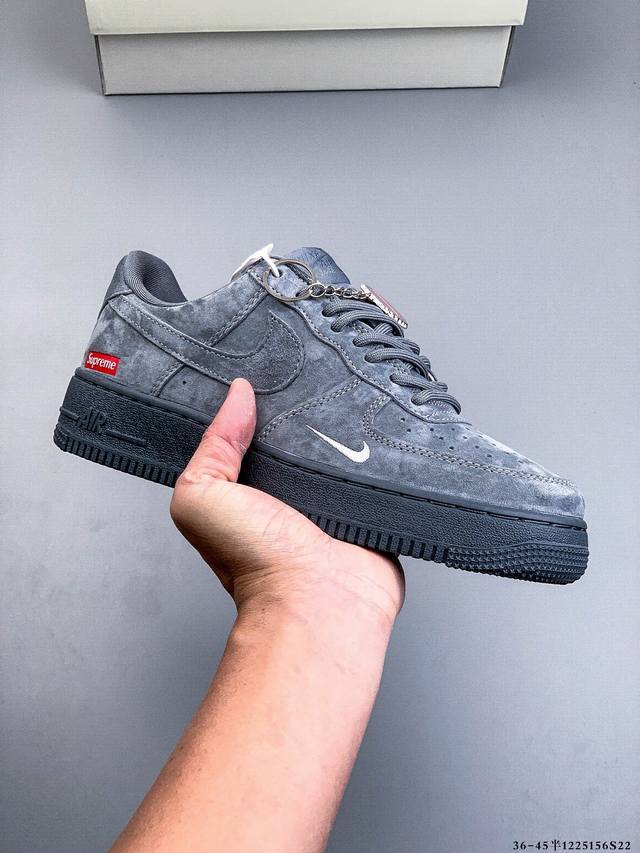 Authentic label on second-layer! Nike Air Force 1 Low, classic and versatile cas