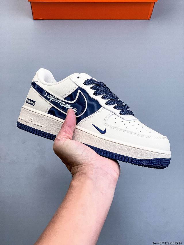 Authentic label on second-layer! Nike Air Force 1 Low, classic and versatile cas