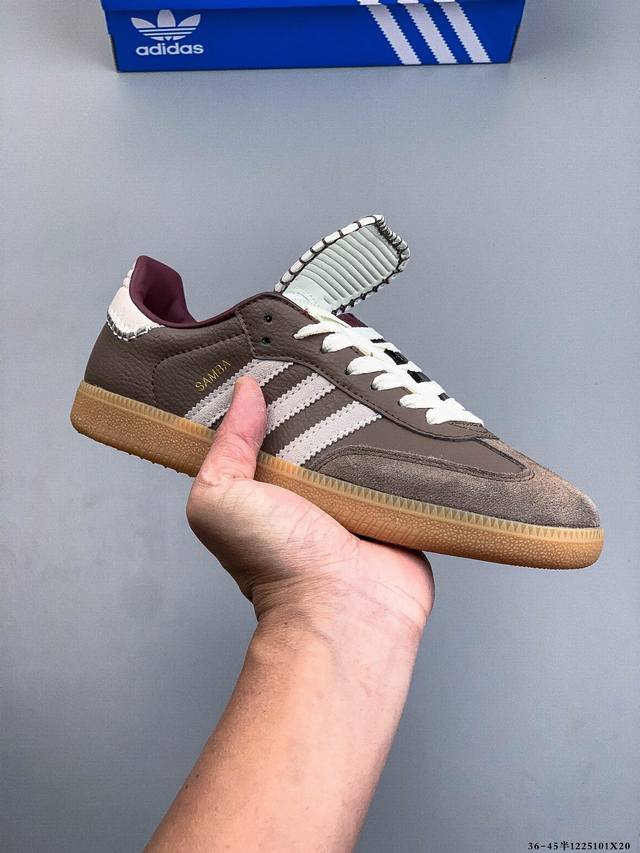 Authentic label on second-layer! Adidas Samba Og classic versatile casual German