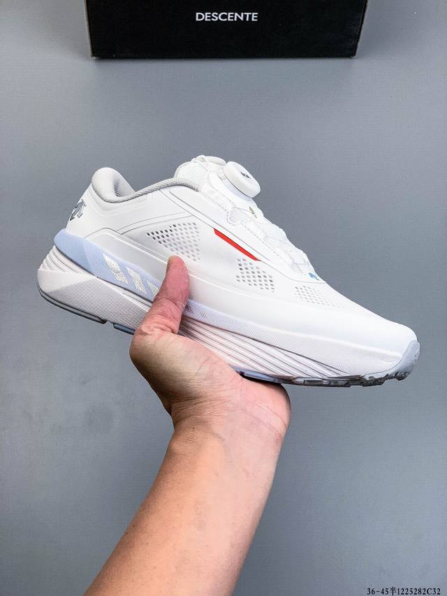 Company Grade! Descente Enerzite Series Boa Lavitate Wire 3.0 Rebound Running Sh