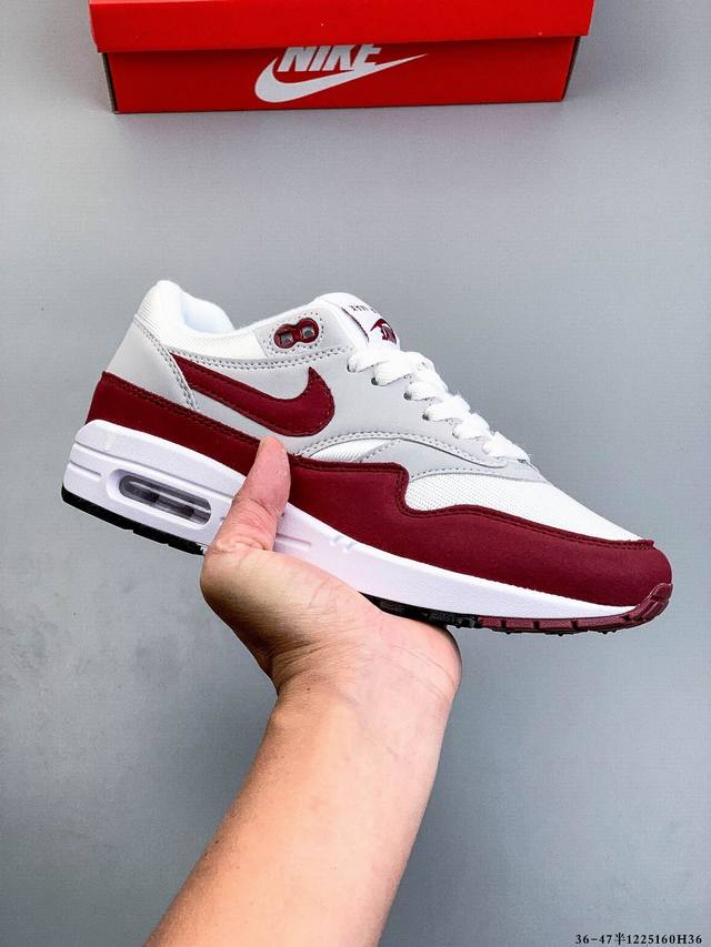 Factory Grade Nike Air Max 1 Cushioned and Durable Sneakers. The upper is made