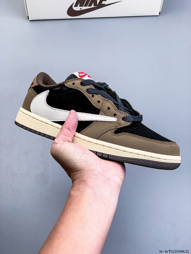 Nike Air Jordan 1 Low (AJ1) - A low-top trendy casual sneakers. Perfectly craft