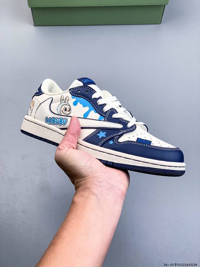 Nike Air Jordan 1 Low (AJ1) - A low-top trendy casual sneakers. Perfectly craft