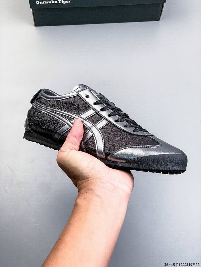 ASICS Onitsuka Tiger Mexico 66 Driving Comfortable Non-slip Wear-resistant Low-