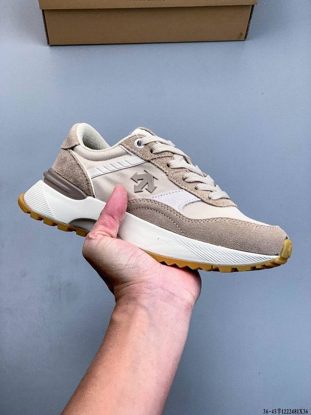 Company Grade Descente Dualis Urban Commuting Fashionable Non-Slip Low-Top Casu