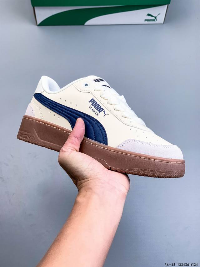 Puma Ca Match Court Casual Classic Simple Retro Low-top Sneakers (Item No.: 308