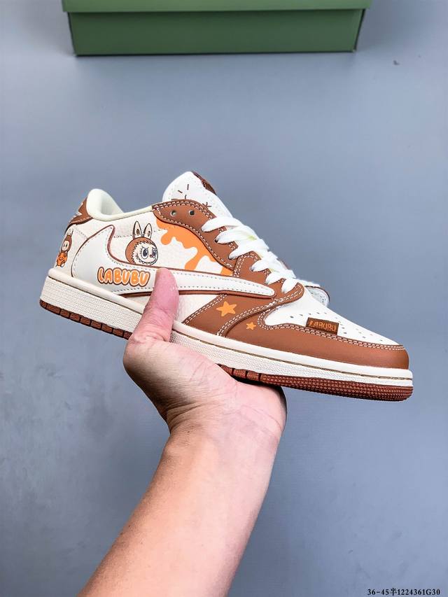 Nike Air Jordan 1 Low (AJ1) - A low-top trendy casual sneakers. Perfectly craft