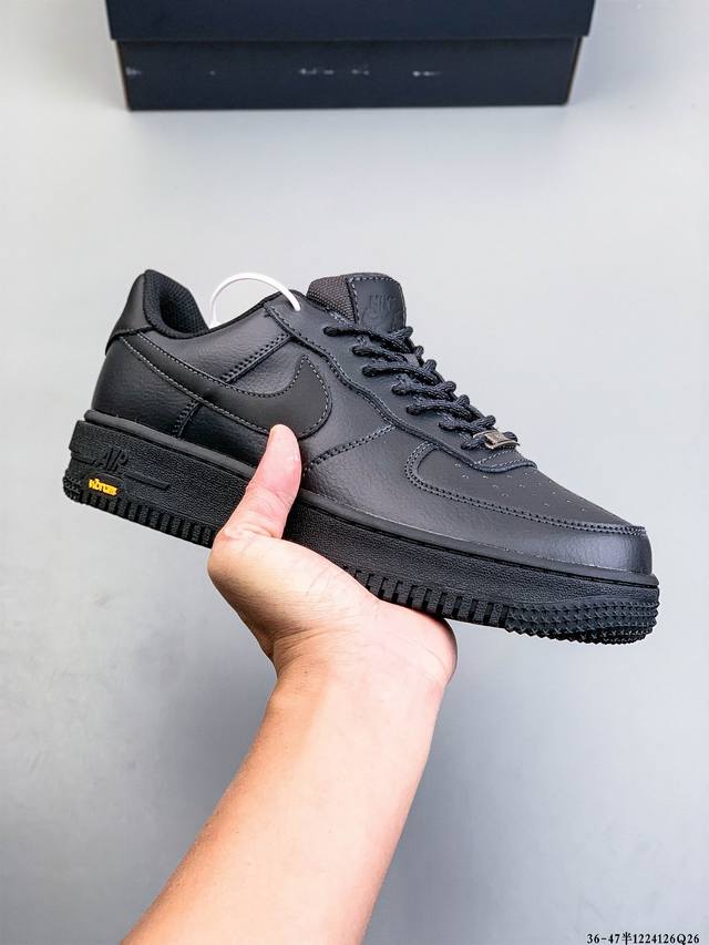 Authentic label on second-layer! Nike Air Force 1 Low, classic and versatile cas