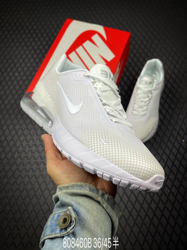 B Factory Grade Nike Air Max Phoneix Running Shoes, Cushioned, Wear-Resistant, B