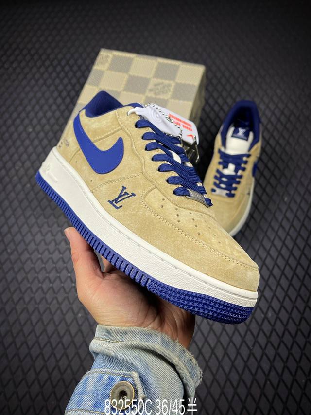 C Factory Grade Nike Air Force 1'07 Lv8 Original last and cardboard construction