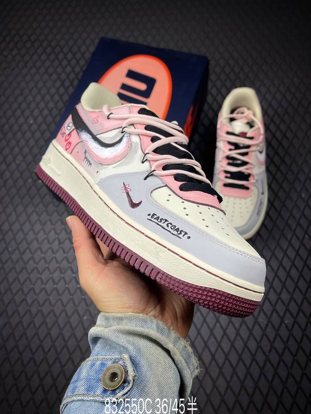 C Factory Grade Nike Air Force 1'07 Lv8 Original last and cardboard, authentic l