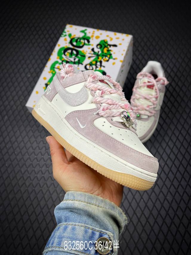 C Factory Grade Nike Air Force 1'07 Lv8 Original last and cardboard construction
