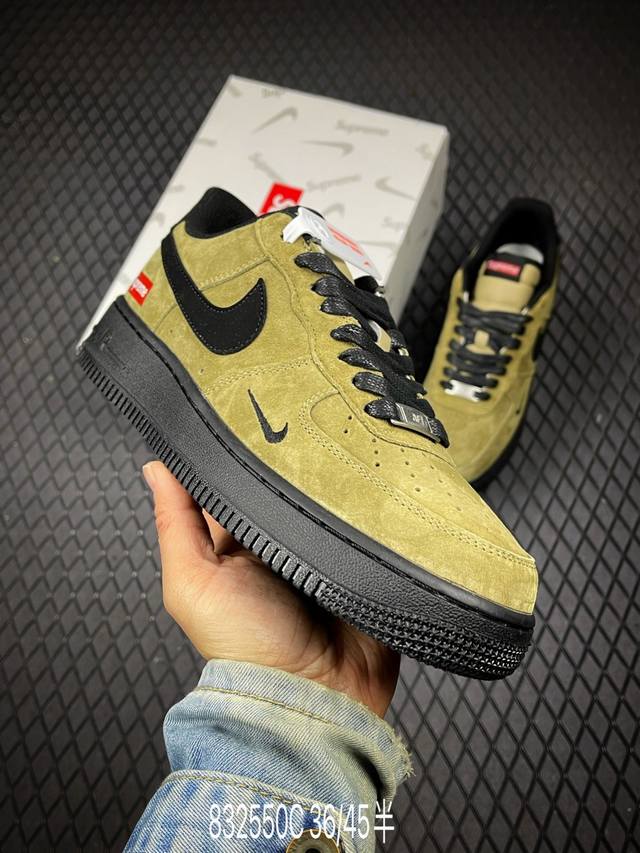 C Factory Grade Nike Air Force 1'07 Lv8 Original last and cardboard construction