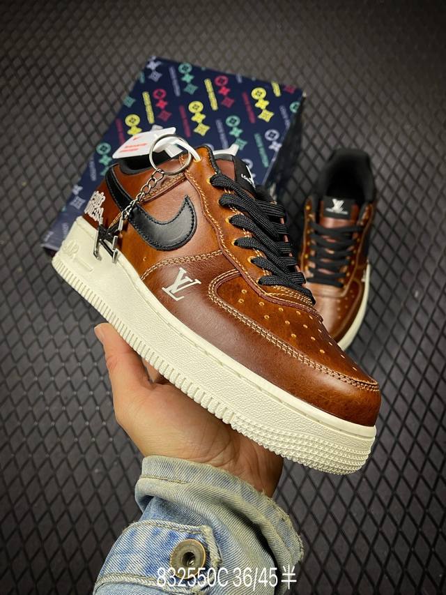 C Factory Grade Nike Air Force 1'07 Lv8 Original last and cardboard construction