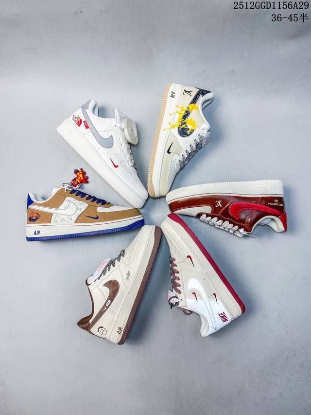 Limited Overseas Release! Factory Grade Nike Air Force 1 '07 Low "The North Face