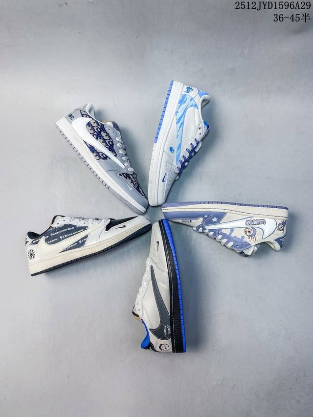 Travis Scott X Fragment Design X Jordan Air Jordan 1 Low Og Sp