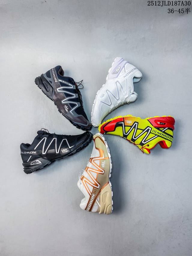 Salomon Speedcross 3 Sneaker, developed using the original Salomon last and pap