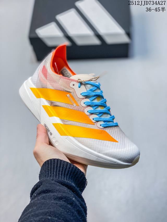 True Carbon Column Adidas Adizero Adios Pro 4 Comfortable, Slip-Resistant, Wear-