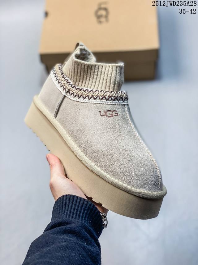 Company Grade Ugg Tazz Comfortable Soft Fashionable Wear-Resistant Height-Increa