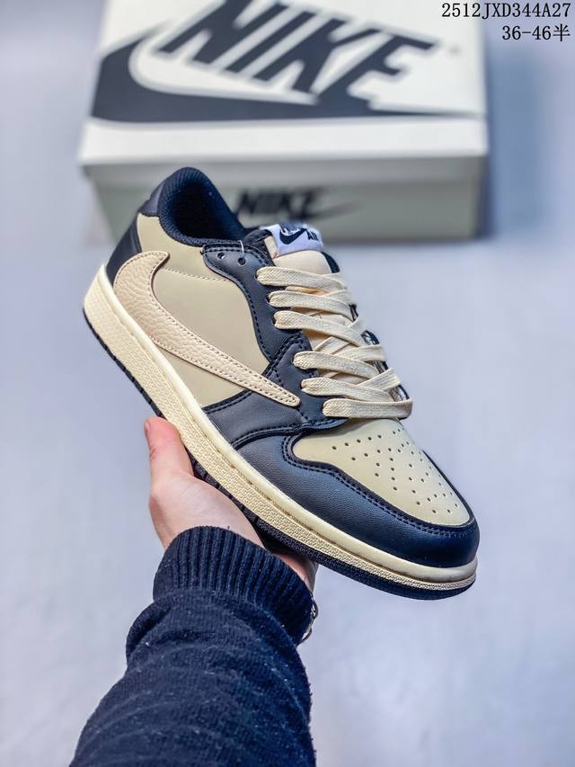 Nike Air Jordan 1 Low AJ1, the first generation of Jordan AJ1, a retro-style ca