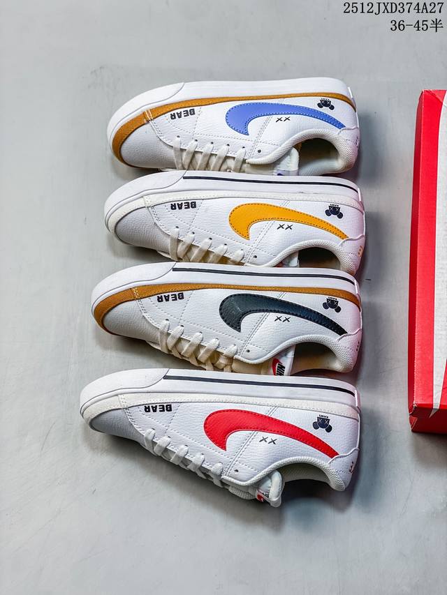 Authentic Label Half Size Nike Court Legacy Collaboration Men's and Women's Low