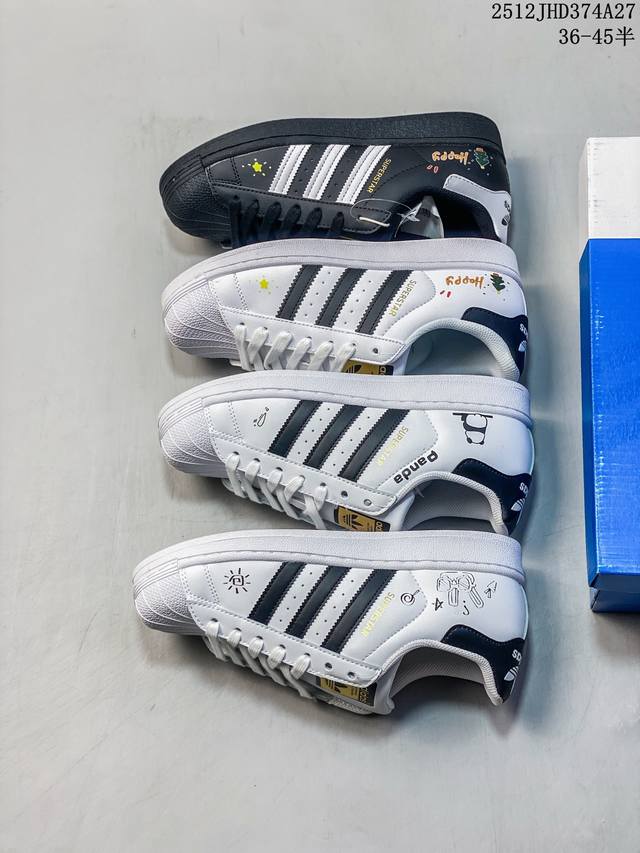 Company Grade Adidas Originals Superstar Shell Toe Collaboration Series Adidas