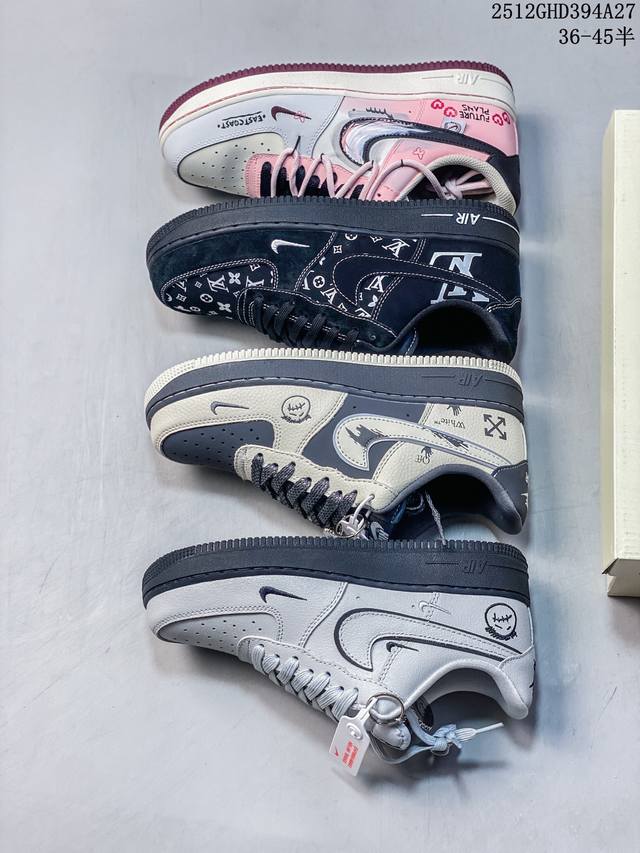 Nike Air Force 1 '07 Low-top Versatile Casual Sneakers. Soft, responsive cushio
