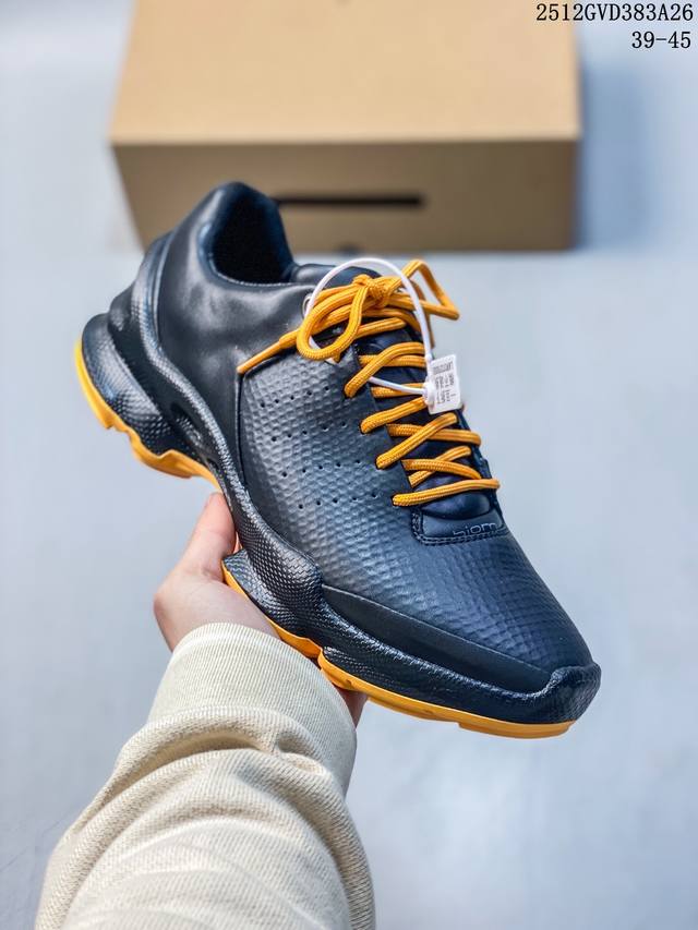 Ecco Men's Sports Shoes, Two-Tone Breathable and Comfortable Running Shoes, Bio