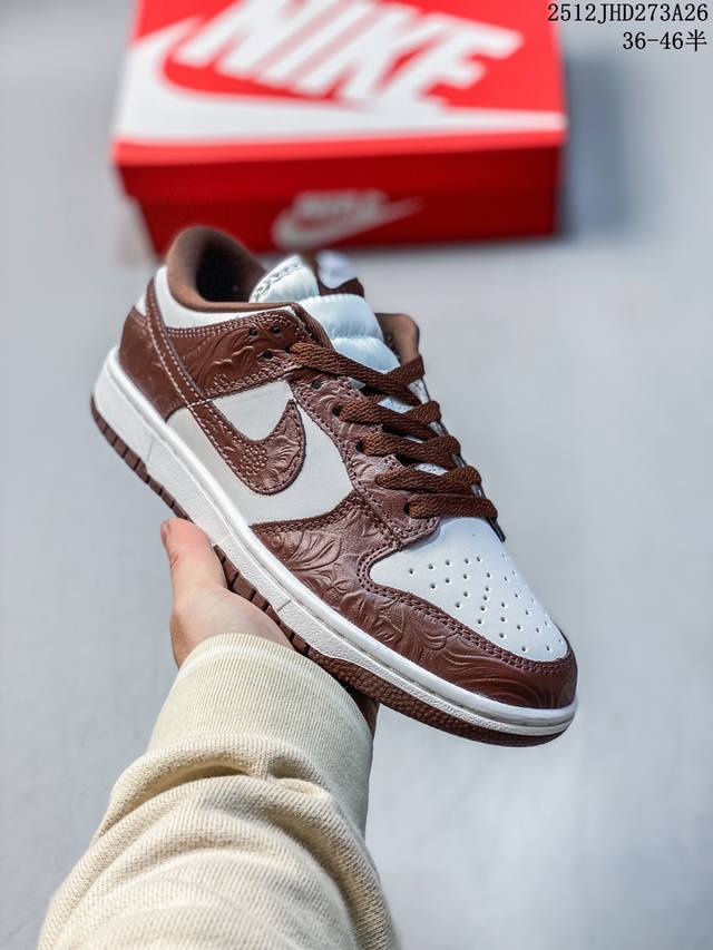 Nike Dunk Low Color: Sail Metallic Gold-Fauna Brown Style Code: If3944-100 36-46