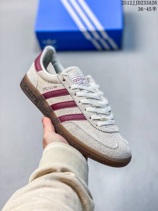 Company-grade Adidas Handball Spezial, a classic retro casual sneaker. The entir
