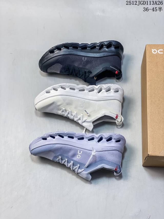 Cloudtilt Moon. The new Cloud X all-around fitness training shoe from On feature