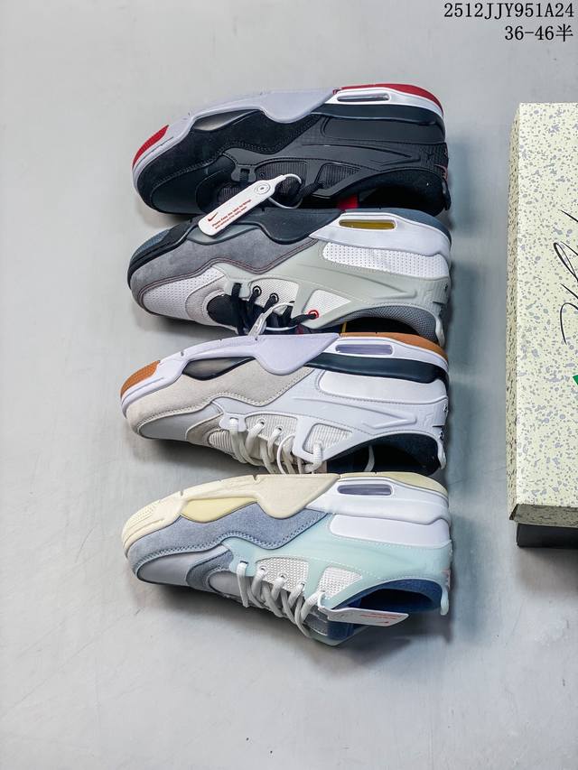 Authentic Nike Air Jordan 4 RM Nike Anti-slip Low-top Retro Basketball Shoes Ite