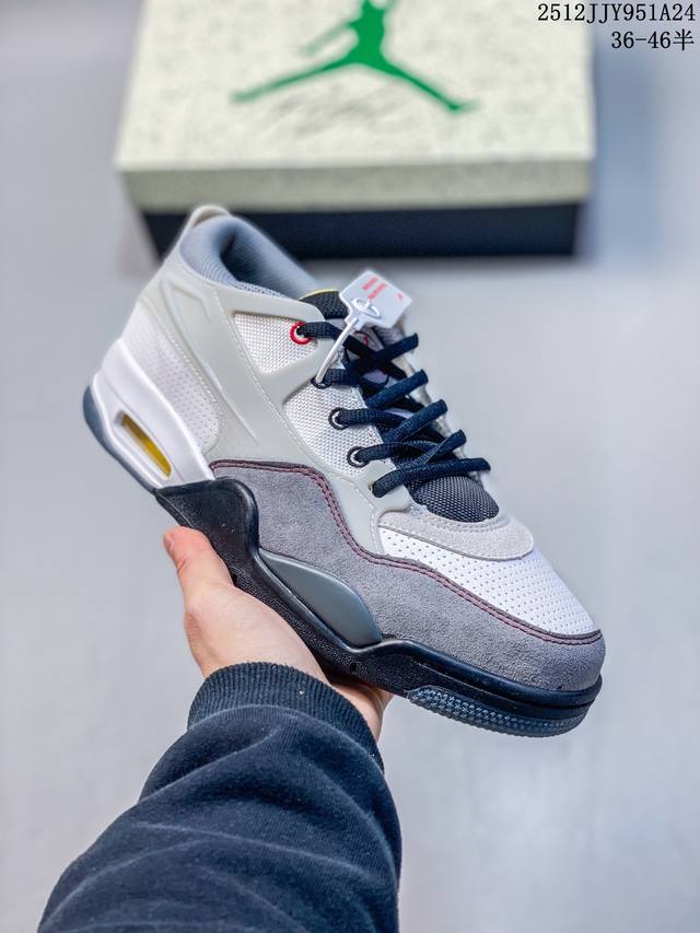 Authentic Nike Air Jordan 4 RM Nike Anti-slip Low-top Retro Basketball Shoes Ite