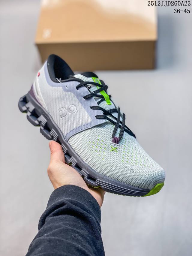 On Angpao Cloud X 4 Comfortable, Versatile, Non-slip, Wear-resistant Low-top Tra