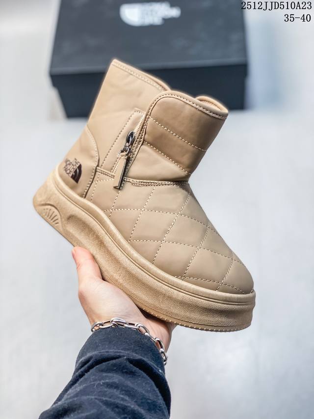 Company-grade outdoor chunky sneakers, The North Face platform running shoes, u