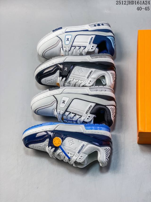 Company-grade Louis Vuitton Trainer Sneaker Low, fashionable athletic shoes, tr