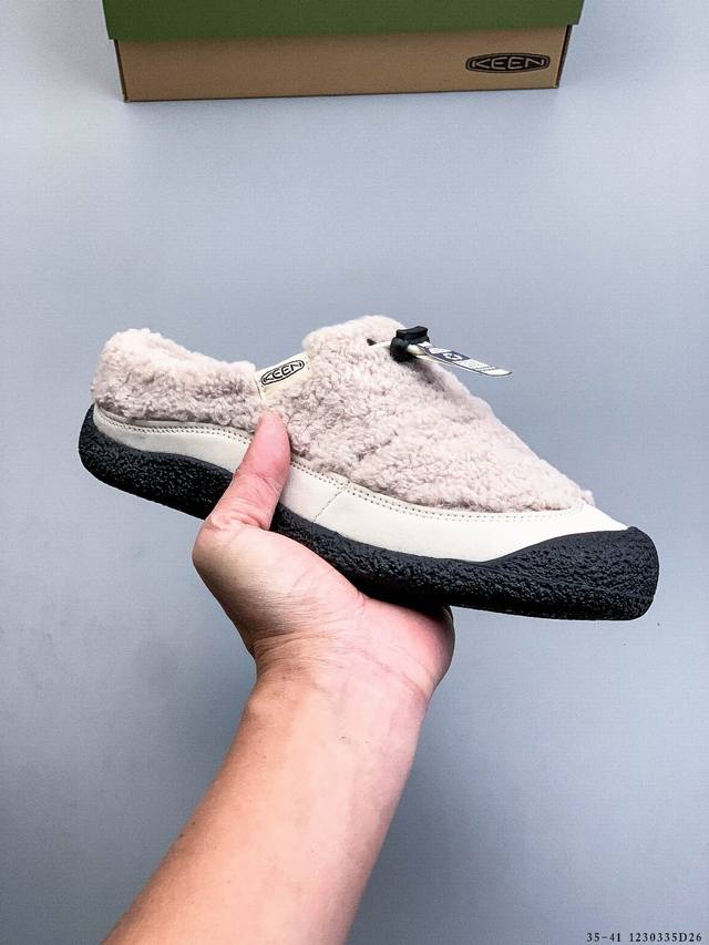 Company-grade! Keen Howser Iii Slide Autumn/Winter Warm Slip-on Women's Shoes, F