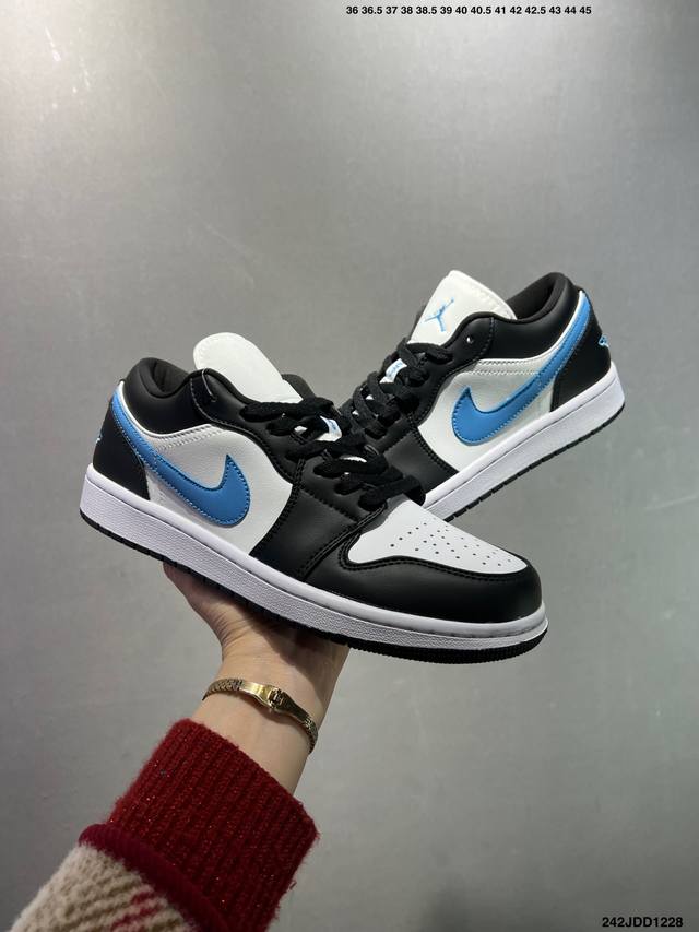 Air Jordan 1 Low AJ1 Low-top Casual Sneakers, synchronized with official colorw