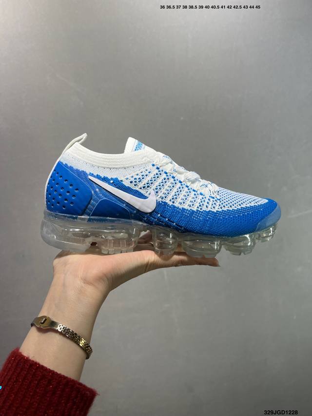 Nike Air Vapormax Flyknit 2.0 Second Generation Air Cushion Versatile Running Sh