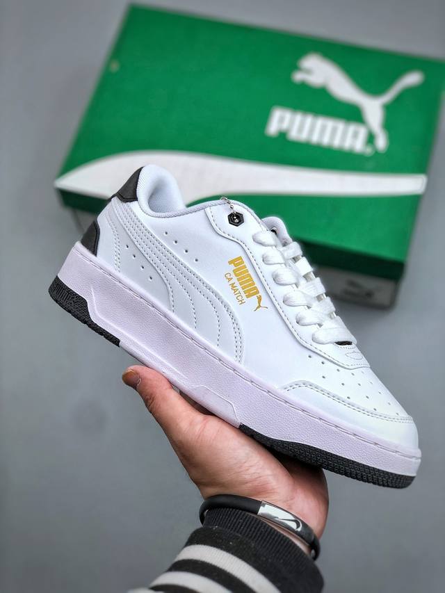 Puma Bwm Ca Match Racing Collaboration Fabric Leather Retro Easy-to-Wear Shock-