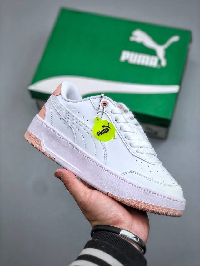 Puma Bwm Ca Match Racing Collaboration Fabric Leather Retro Easy-to-Wear Shock-