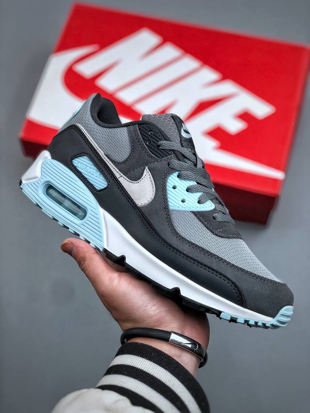 Nike Air Max 90 Mini-Cushion Sneakers blend classic design lines with rich mate