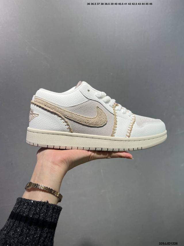 Nike Air Jordan 1 Low Og Nike AJ1 Low-top Casual Sneakers Synchronized with off