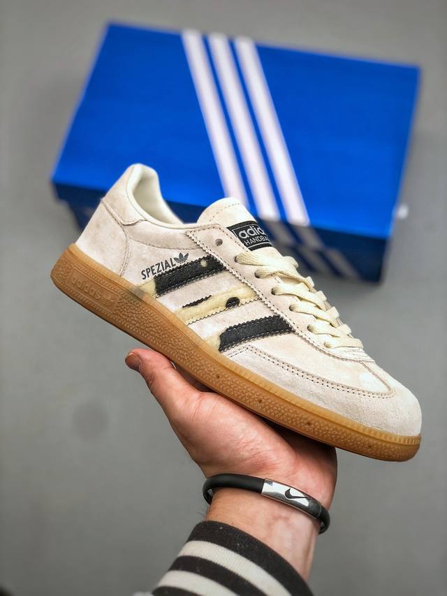 Adidas Handball Spezial Jp10310 Adidas Classic Retro Casual Sneakers #Full shoe