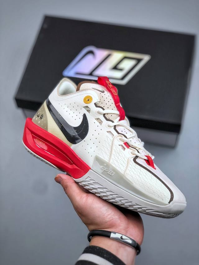 D version Nike Air Zoom GTCut 3 Er low-top basketball shoes. Full-length React +