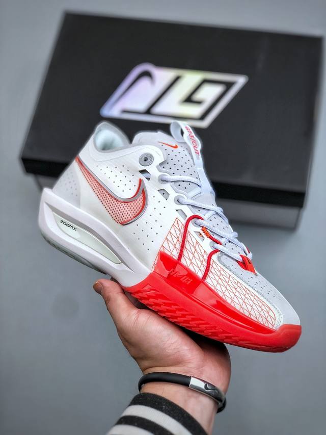 D version Nike Air Zoom GTCut 3 Er low-top basketball shoes. Full-length React +