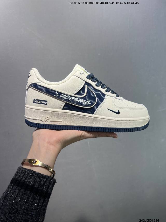 Nike Air Force 1 Low Collaboration Low-Top Sports and Casual Sneakers. Made wit