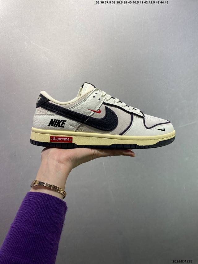 Nike Dunk Low Retro 'DIY High-End Custom' Nike Low-Top Casual Sports Sneakers. M