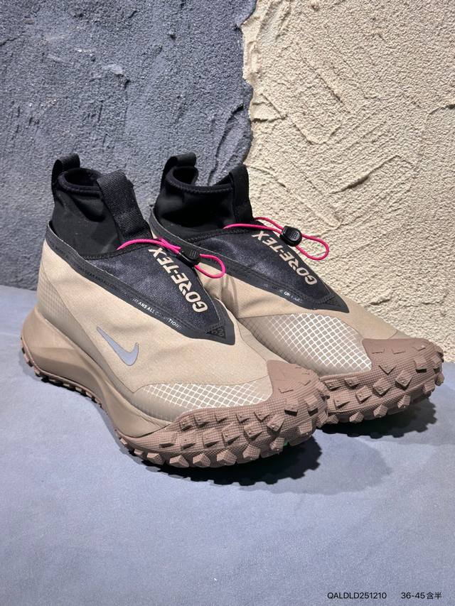 New Product Launch Real Shot Nk Acg Mountain Fly 2 Sock Shoes Outdoor Hiking Ser